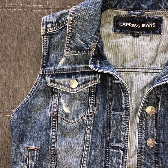 Denim Vest - SOLD - Picture 5 of 6